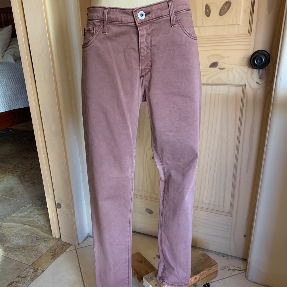 AG dusty rose jeans